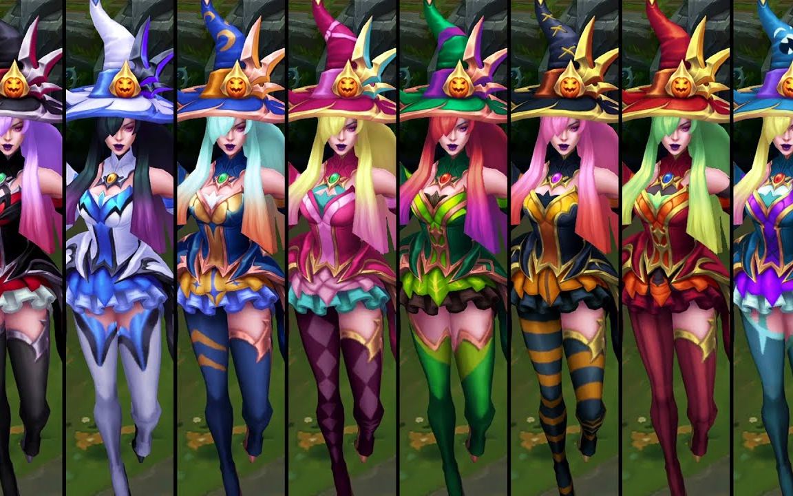 lol炫彩皮肤在哪里查看LOL炫彩皮肤，视觉盛宴的独特魅力-第1张图片