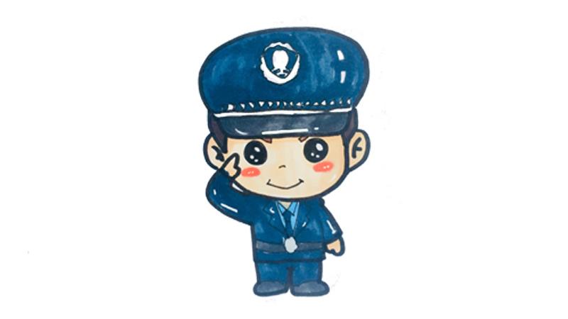 警察女性女警察的魅力——奶白大而坚韧的正义形象