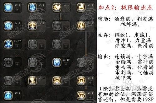 龙之谷机械大师刷图加点龙之谷机械大师刷图加点攻略-第3张图片