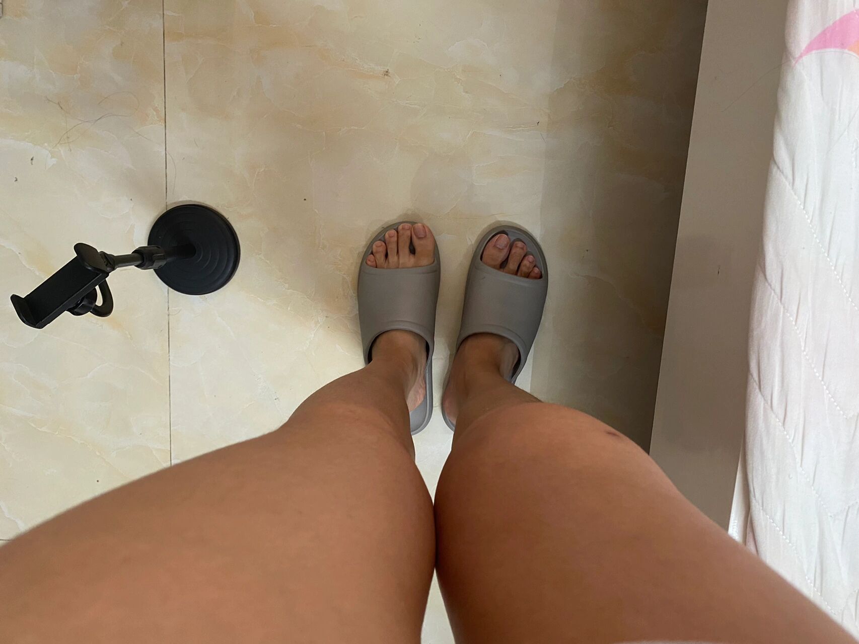 宝贝的初次体验，打开腿一点也不疼